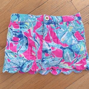 Lilly Pulitzer Skort With Scalloped Edge Size 6